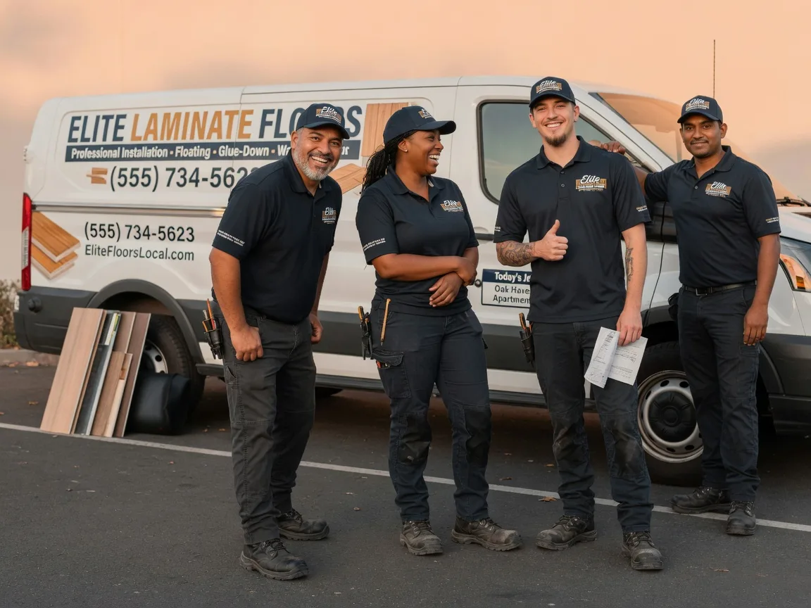 Laminate flooring installation company in May, TX